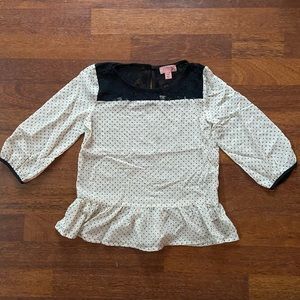 💕 Polka dot blouse